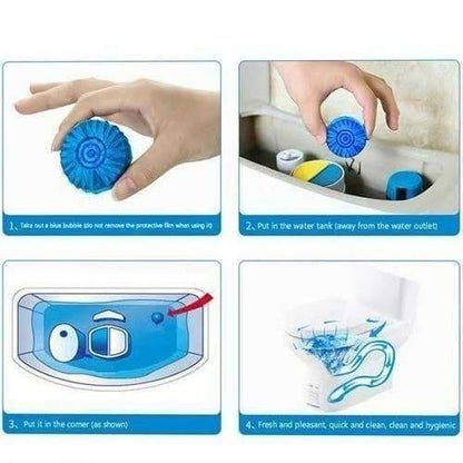 🔥 🚽 Toilet Cleaning Tablet-Toilet Deodorizer Bathroom Cleaner Tablet Pack of 1 (10pc)🔥